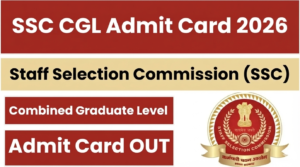 SSC CGL Admit Card 2026 Tier II Exam Schedule Notice OUT