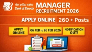Bank of Baroda Recruitment 2026