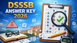 DSSSB Answer Key 2026