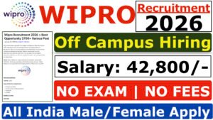 Wipro Recruitment 2026