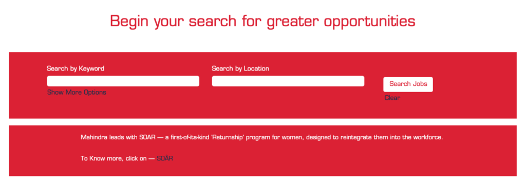 Mahindra Motors Recruitment 2026