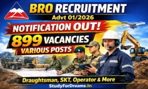 BRO Recruitment Advt 012026