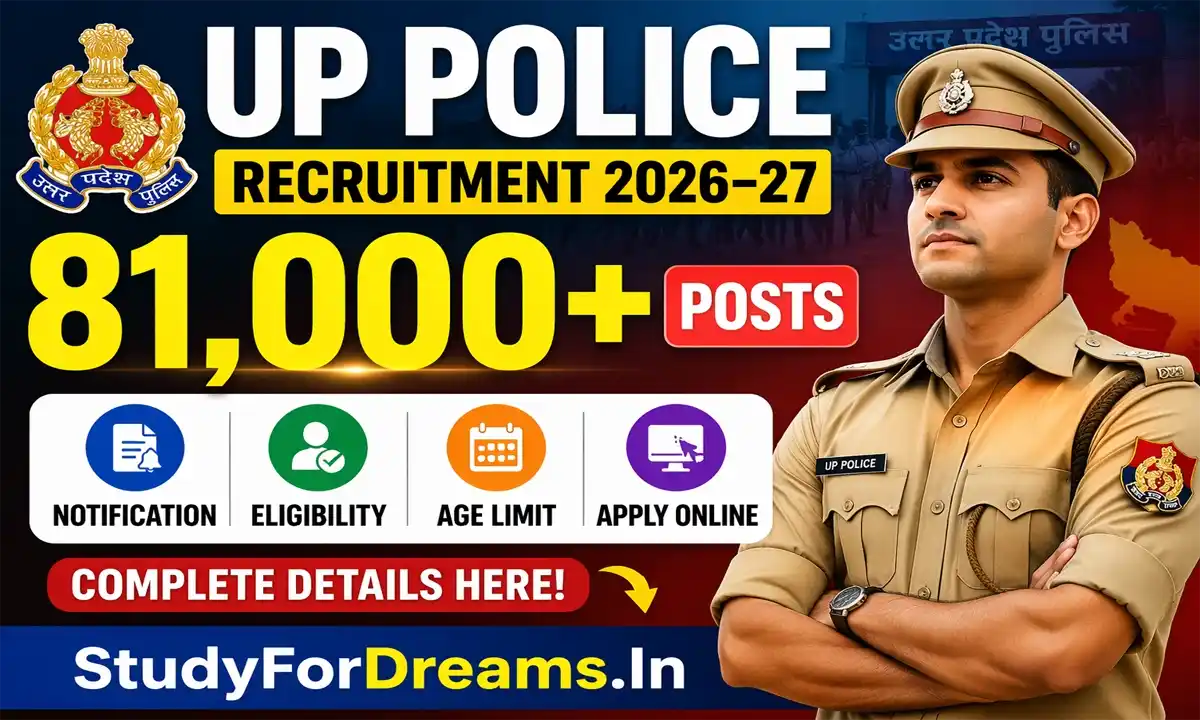 UP Police Recruitment 2026–27
