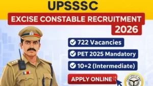 UPSSSC Excise Constable Recruitment 2026