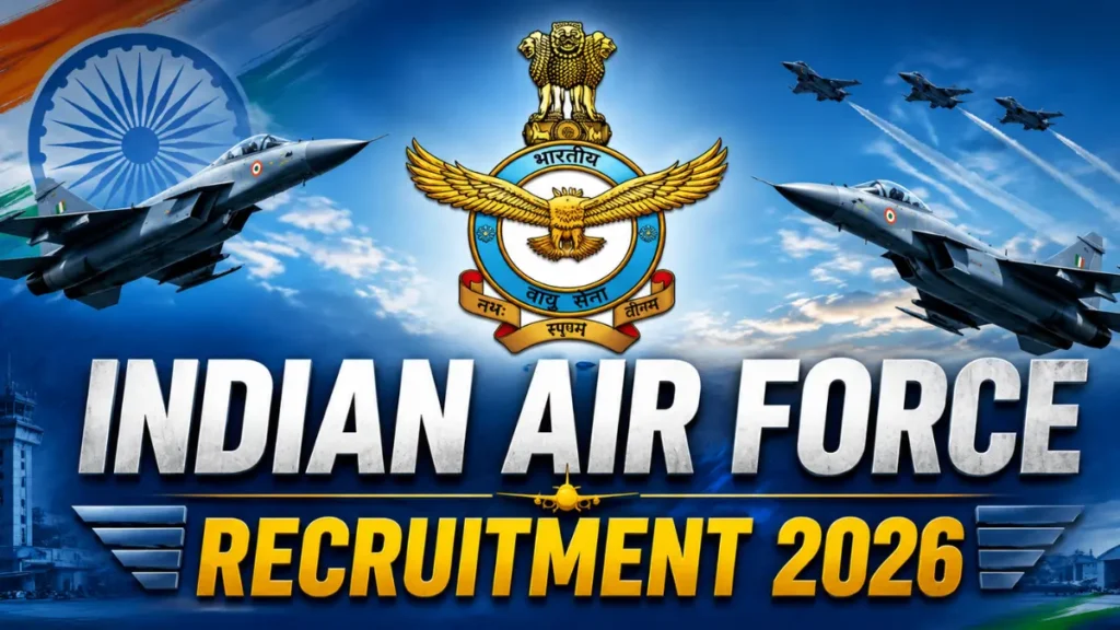 Indian Air Force Agniveervayu & Airmen Intake 02/2027