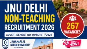 JNU Delhi Non-Teaching Recruitment 2026