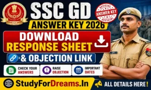 SSC GD Answer Key 2026