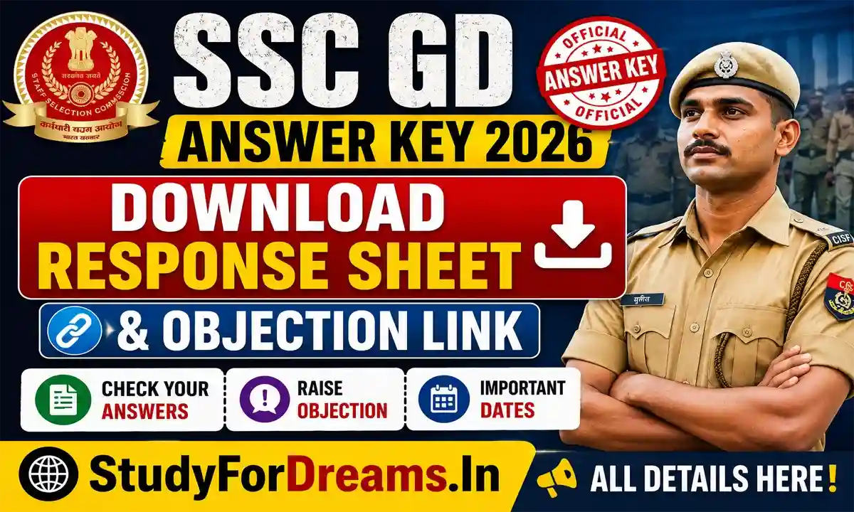 SSC GD Answer Key 2026