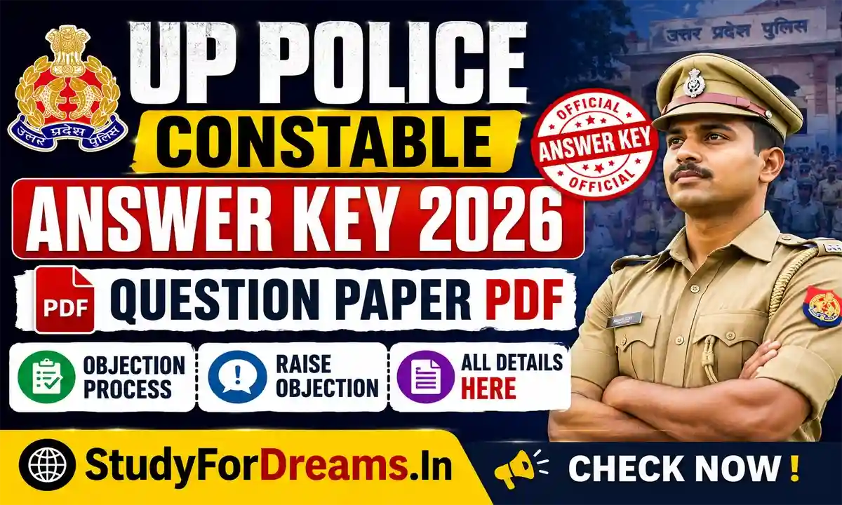 UP Police Constable Answer Key 2026